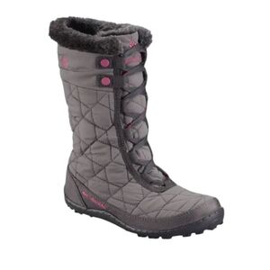 Columbia Girls Omni Heat Insulated Winter Boots Size 2